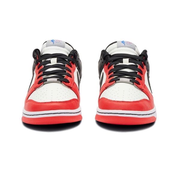 Nike Dunk Low EMB NBA 75th Anniversary Chicago Size 9 / great condition - Picture 3 of 13